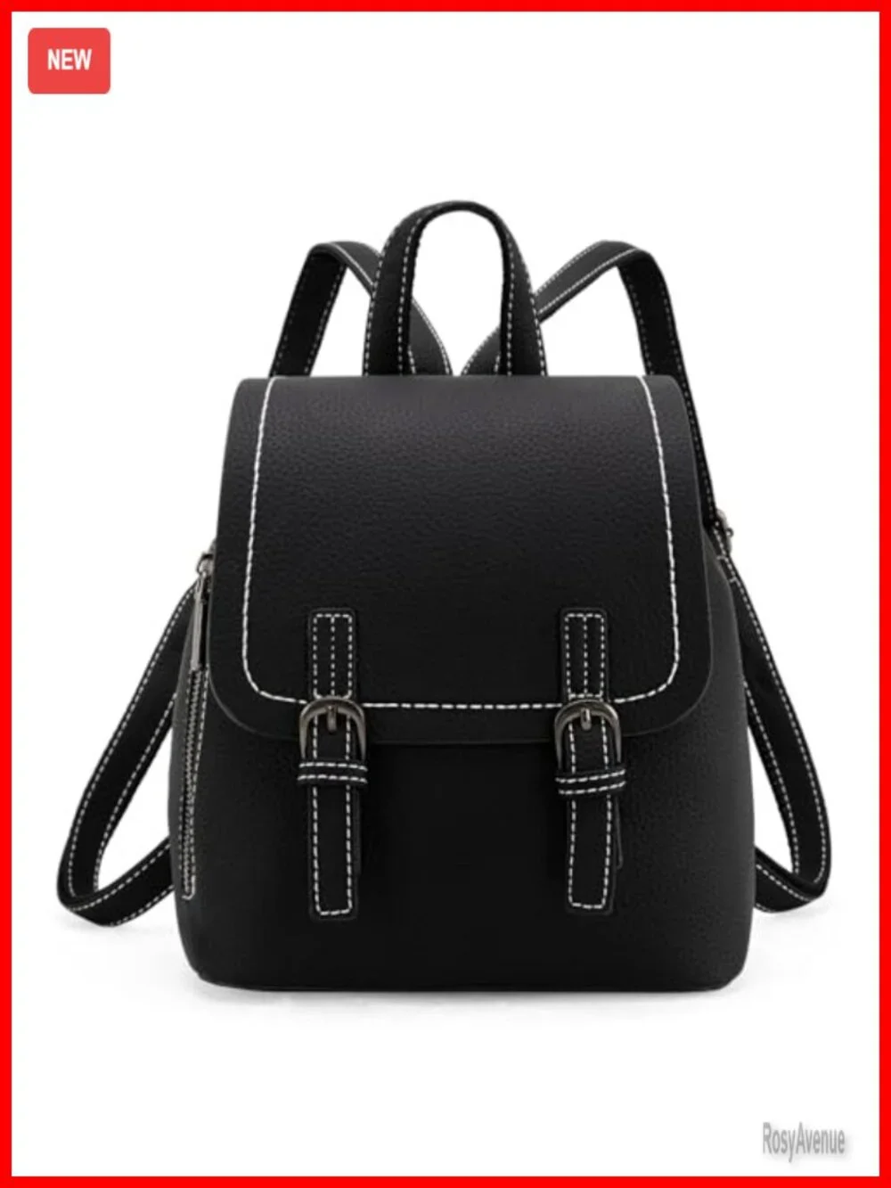 Vegan Leather Mini Backpack Purse Convertible Shoulder Bag